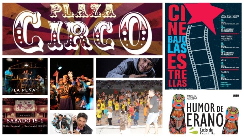 Extensa agenda para el fin de semana
